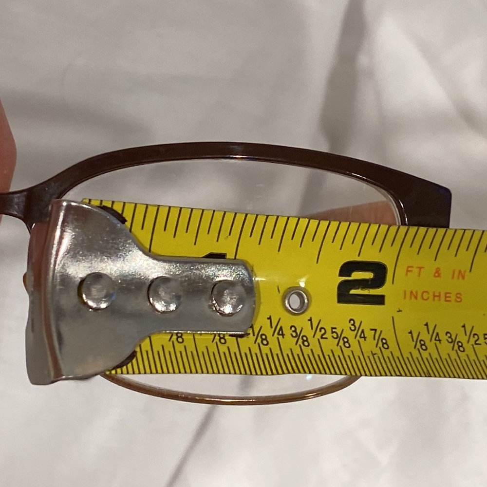 Christian Dior eye glasses made in Italy brown gold - Picture 13 of 16